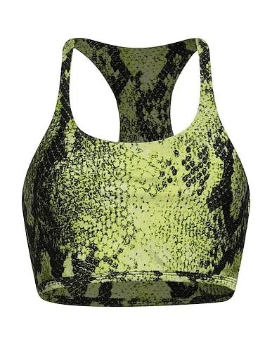 Acid green Synthetic fabric Crop top
