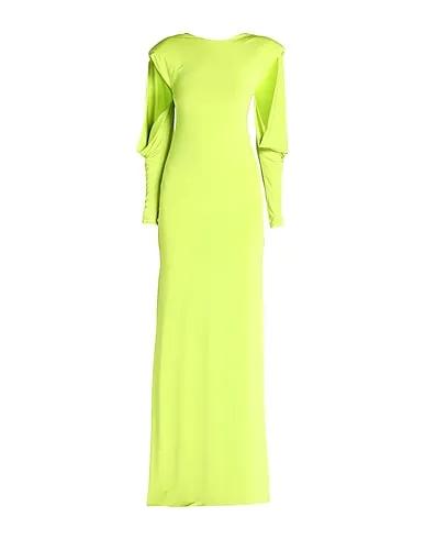 Acid green Synthetic fabric Long dress