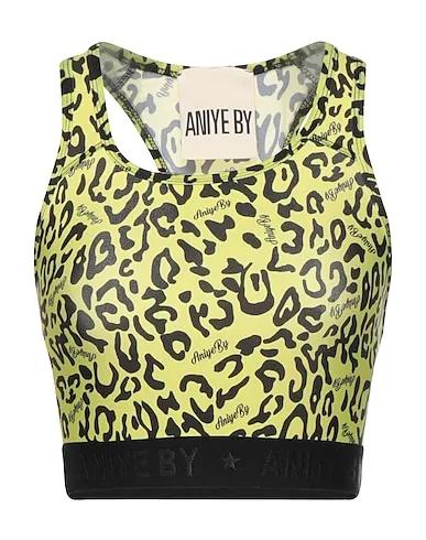 Acid green Synthetic fabric Top