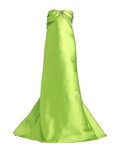 Acid green Taffeta Long dress