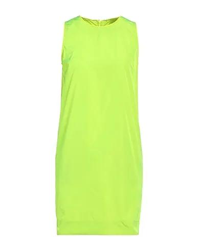 Acid green Taffeta Short dress