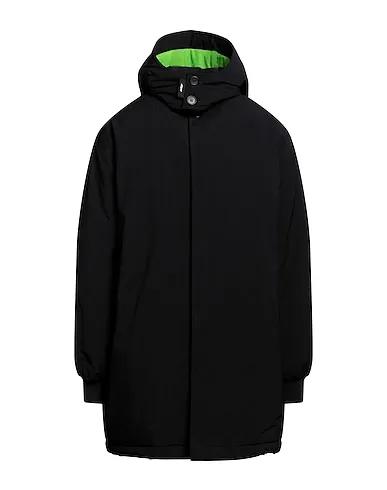 Acid green Techno fabric Coat