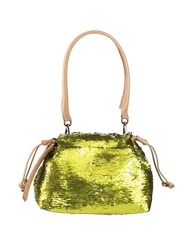 Acid green Tulle Handbag