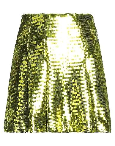 Acid green Tulle Mini skirt