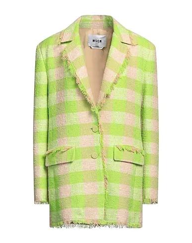 Acid green Tweed Blazer