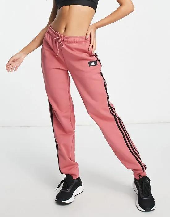 adidas Sportstyle Future Icons sweatpants in pink