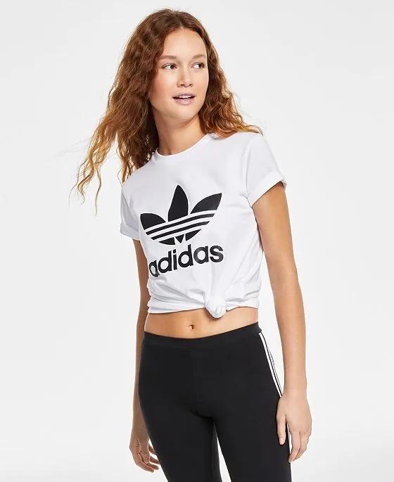 adidas Women's Trefoil Logo T-Shirt, XS-4X
