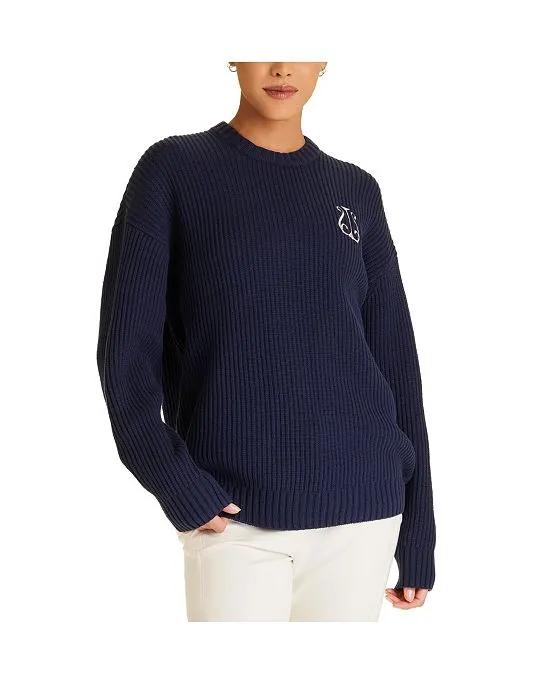 Adult Women Crest Sweater