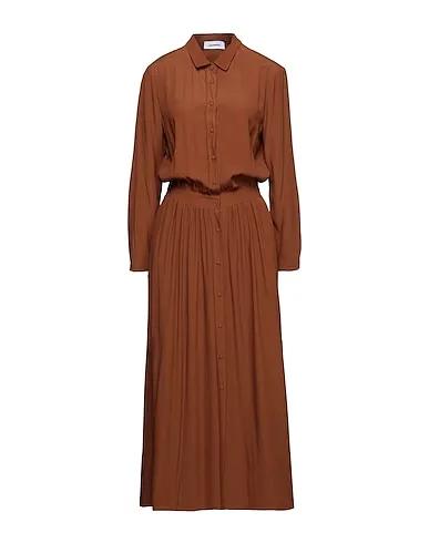 AGLINI | Brown Women‘s Long Dress