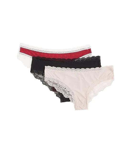 Aiden 3-Pack Lace Back Hipster