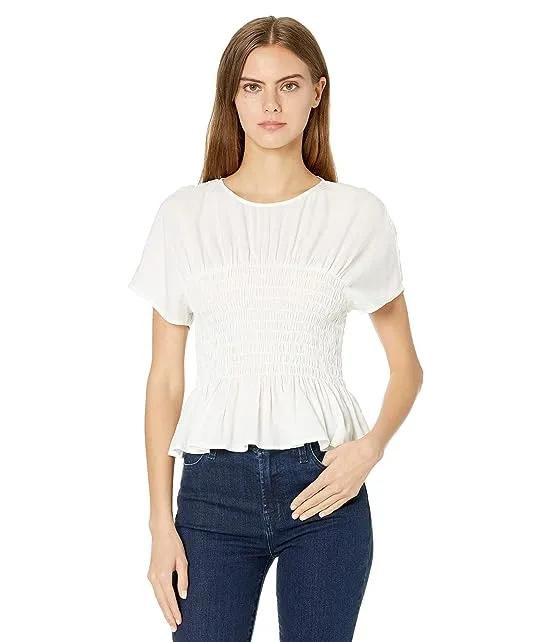 Aiden Smocked Bodice Top