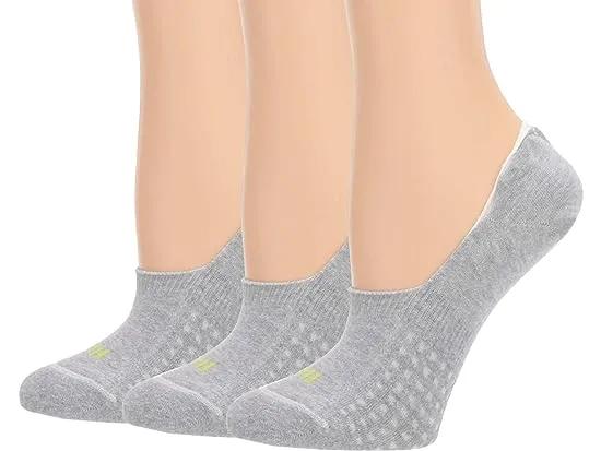 Air Cushion No Show Liner Socks 3-Pair Pack