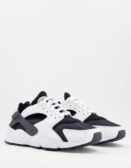 Air Huarache sneakers in black and white