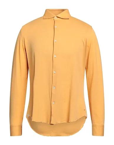 ALESSANDRO GHERARDI | Apricot Men‘s Solid Color Shirt