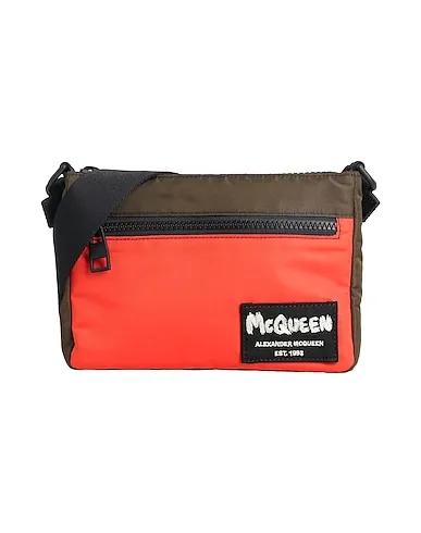 ALEXANDER MCQUEEN | Orange Men‘s Cross-body Bags