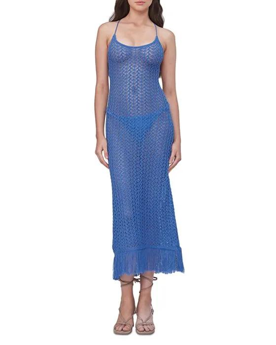 Ali Knitted Midi Cover-Up Dress