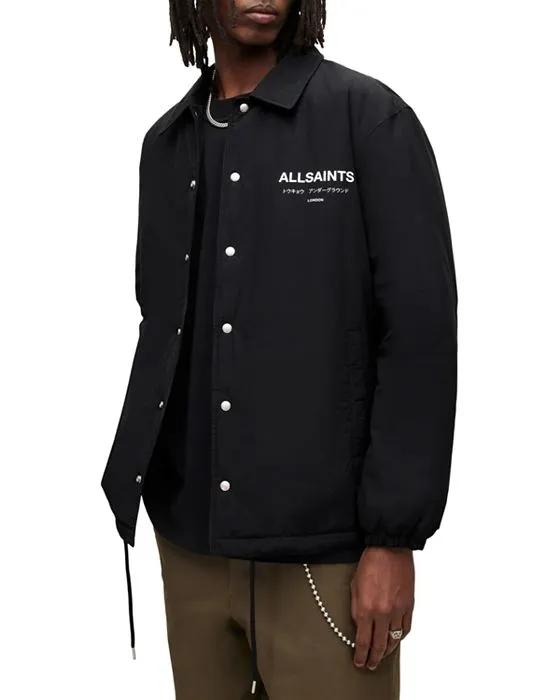 ALLSAINTS Cotton Logo Coach Jacket
