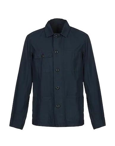 Midnight blue Plain weave Jacket