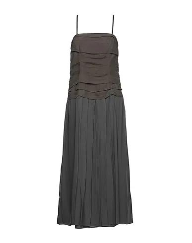 ALYSI | Dark brown Women‘s Long Dress