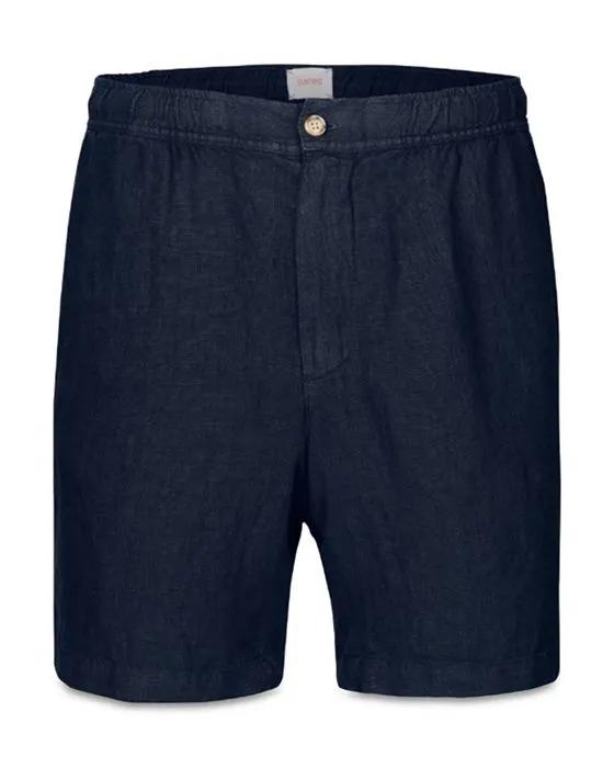 Amalfi Linen Straight Fit Shorts