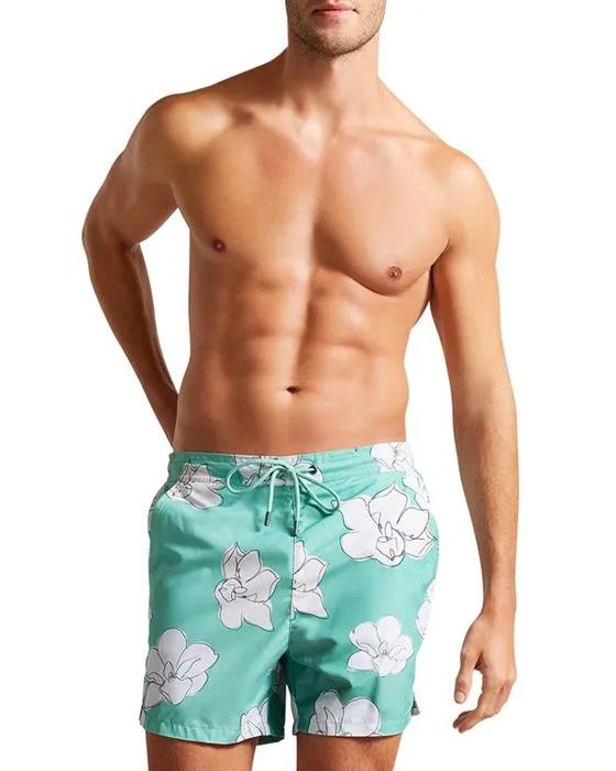 Ampbell Large Scale Floral Swim Trunks