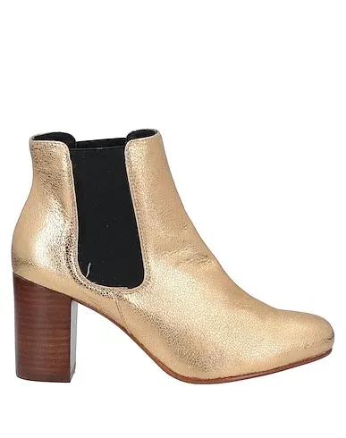 ANAKI | Gold Women‘s Ankle Boot