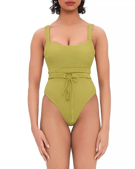 Antii Belted One Piece Swimsuit