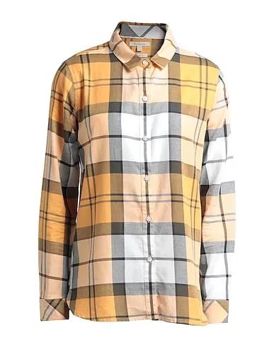 Apricot Cotton twill Checked shirt Barbour Moorland Shirt
