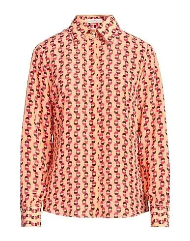 Apricot Crêpe Patterned shirts & blouses