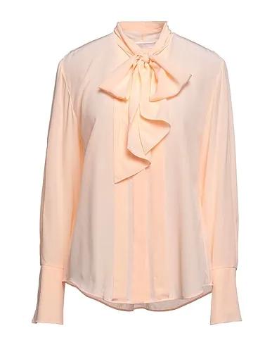 Apricot Crêpe Shirts & blouses with bow