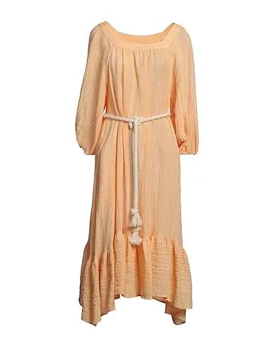 Apricot Gauze Midi dress