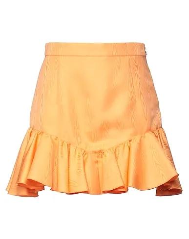 Apricot Jacquard Mini skirt