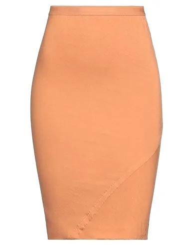 Apricot Jersey Midi skirt