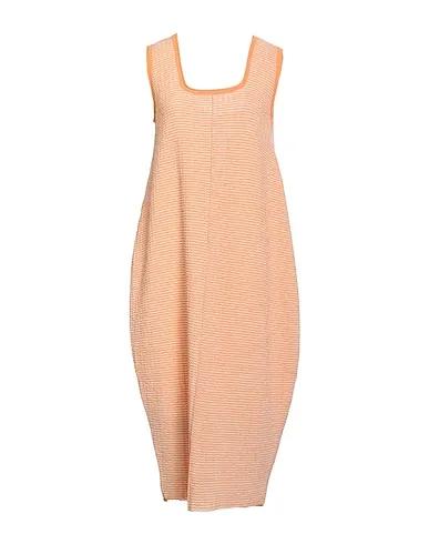 Apricot Knitted Midi dress