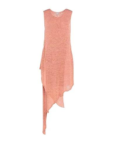Apricot Knitted Short dress