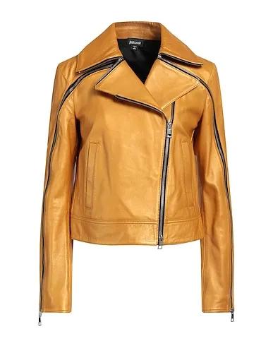 Apricot Leather Biker jacket