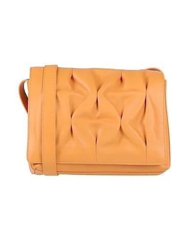 Apricot Leather Cross-body bags
