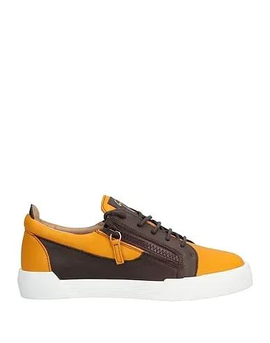 Apricot Leather Sneakers