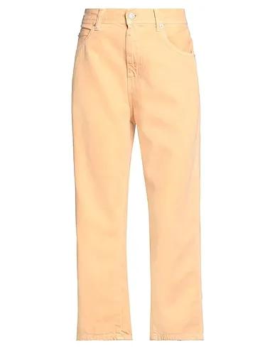 Apricot Plain weave Cropped pants & culottes