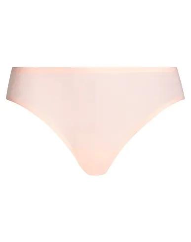 Apricot Synthetic fabric Brief