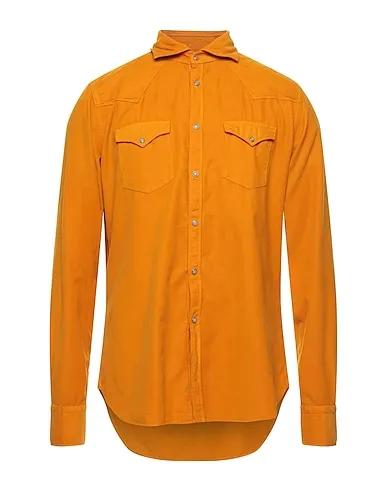 Apricot Velvet Solid color shirt