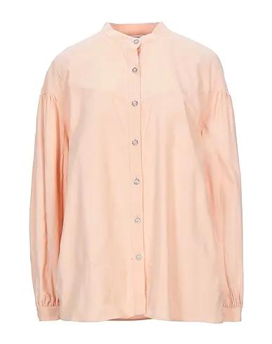Apricot Velvet Solid color shirts & blouses