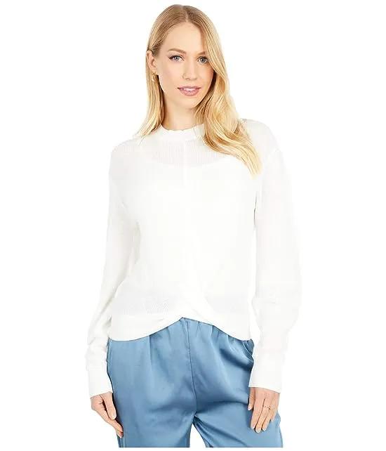 Aria Knot Front Sweater