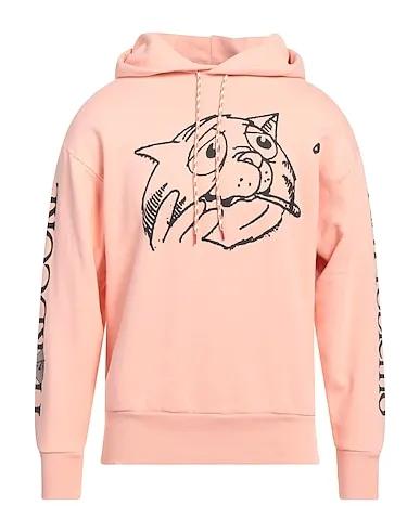 ARIES | Salmon pink Men‘s Hooded Sweatshirt