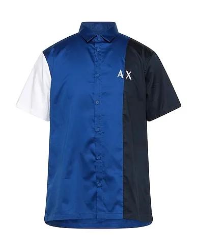 ARMANI EXCHANGE | Blue Men‘s Patterned Shirt