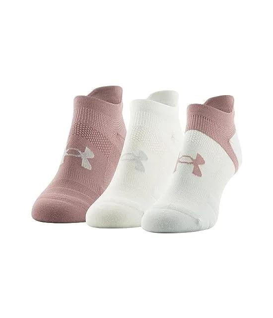 ArmourDry® Run Lite No Show Tab 3-Pair