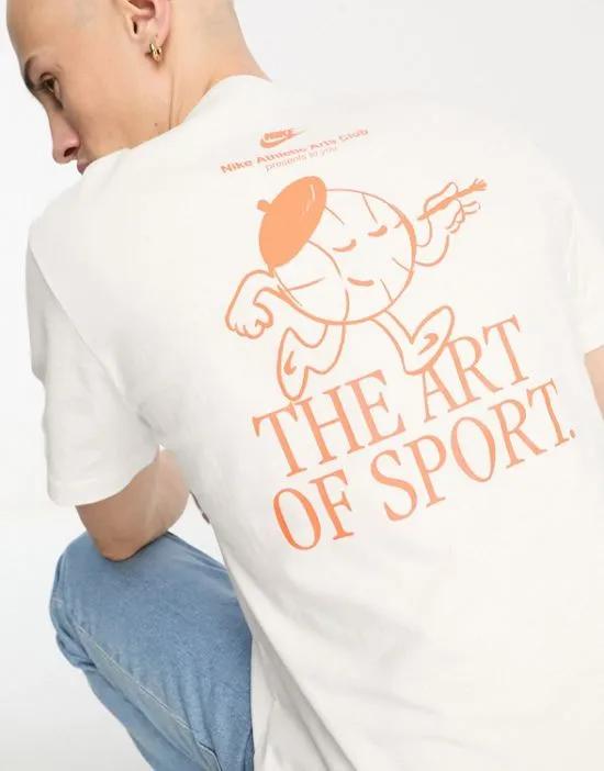 Art Is Sport LBR t-shirt in white