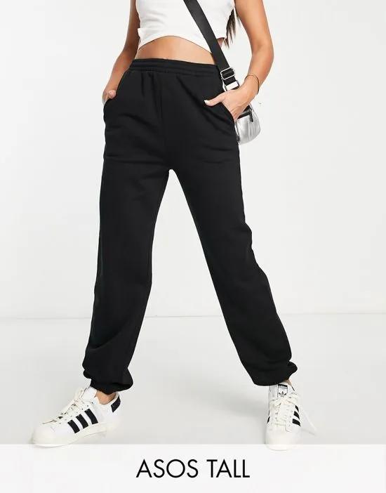 ASOS DESIGN Tall ultimate sweatpants in black