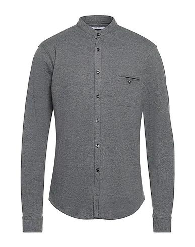 AT.P.CO | Grey Men‘s Solid Color Shirt
