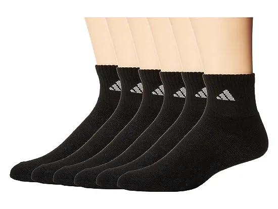 Athletic 6-Pack Quarter Socks